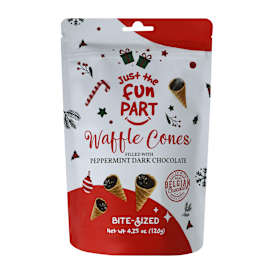 Just The Fun Part Bite-Sized Filled Waffle Cones 4.23oz