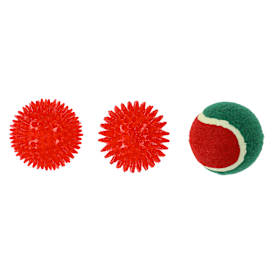 Dog Toys Fetch Ball Set 3-Pack