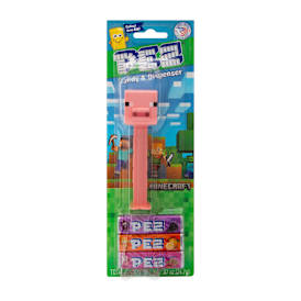 Disney Minecraft PEZ Dispenser With Candies