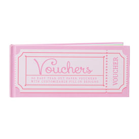 Customizable Vouchers Pad 30-Count