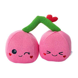 Smoochy Pals Cute Foodie Valentine Plush