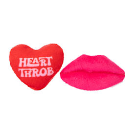 Valentine's Heart Throb Cat Toys 2-Pack