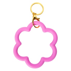 Silicone Flower Wrist Keyring