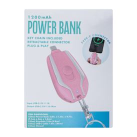 Keychain Powerbank 1200MAh