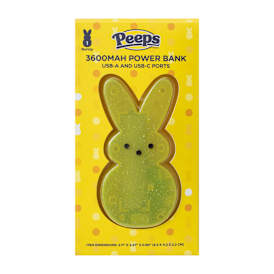 Peeps® Bunny Power Bank 3600MAH