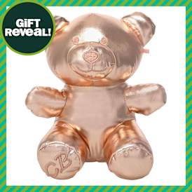 Candy Bear Metallic Plush 8in