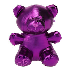 Candy Bear Metallic Plush 8in