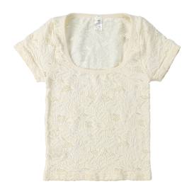 Juniors Jacquard Seamless Top