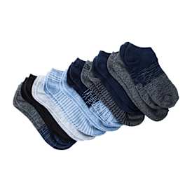 Juniors Low Cut Socks 10-Pairs
