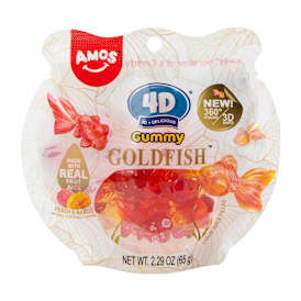 4D Peach & Mango Gummy Goldfish™ 2.29oz