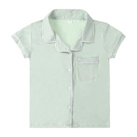 Girls Button-Up Pajama Shirt