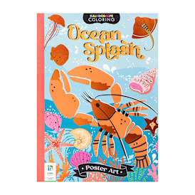 Kaleidoscope Poster Art Coloring Book