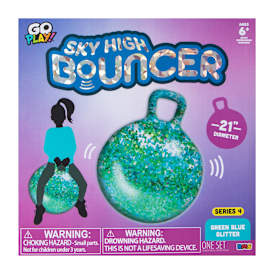 Sky High inflatable Bouncer Toy With Handle 21in