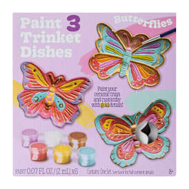 Paint Your Own Trinket Dishes Set