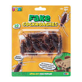 Strangely Fun! Fake Cockroaches 20-Pack