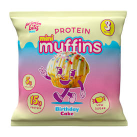 Prime Bites® Protein Mini Muffins 3-Pack - Birthday Cake