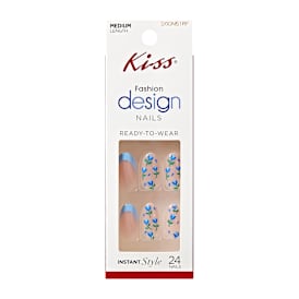 Kiss® Fashion Design Nails Long Length 24-Pack